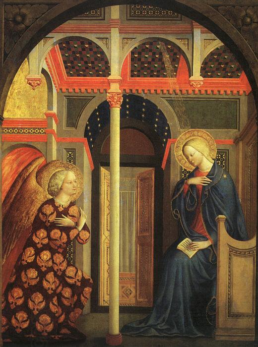 MASOLINO da Panicale The Annunciation syy China oil painting art